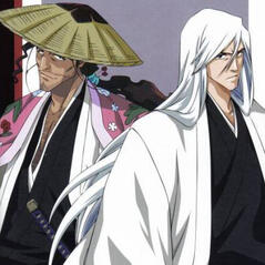 shunsui kyoraku and juushirou ukitake