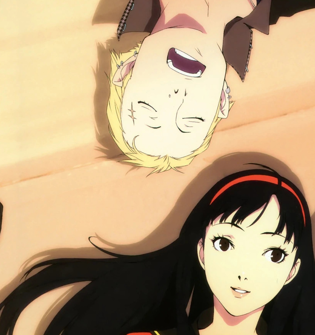 kanji tatsumi and yukiko amagi not a ship i just ran out of spaces